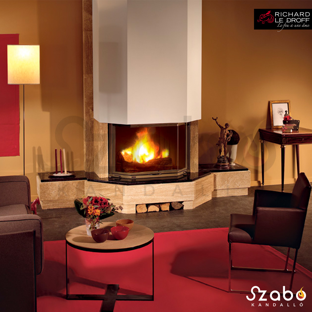 ELENA klasszikus kandalló